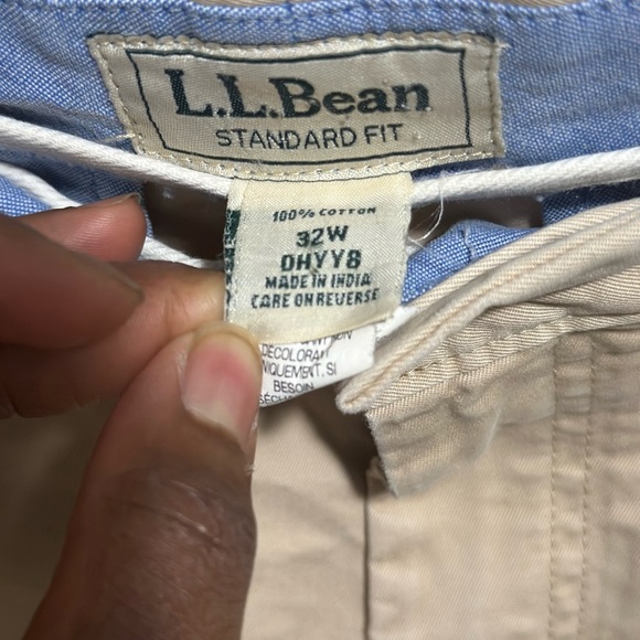 L.L. Bean Men's Tan Shorts Size 32W - Picture 13 of 13